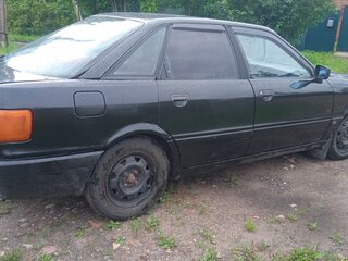 1989 Audi 80 IV (B3), чёрный, 103000 рублей, вид 4