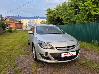 2013 Opel Astra J Рестайлинг, серый, 610000 рублей, вид 2