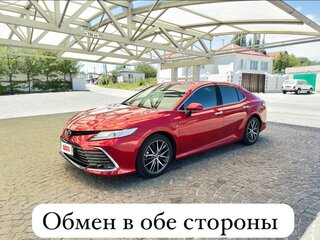 2021 Toyota Camry VIII (XV70) Рестайлинг, красный, 3250000 рублей, вид 1
