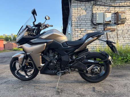 2025 Zontes 350-X1, золотистый, 480000 рублей, вид 4