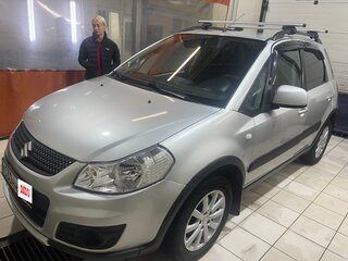 2013 Suzuki SX4 I (Classic) Рестайлинг, серебристый, 750000 рублей, вид 2