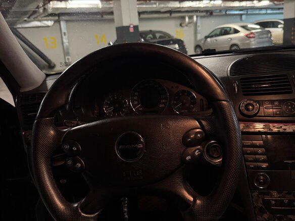 2002 Mercedes-Benz E-Класс 240 III (W211, S211), чёрный, 1200000 рублей - вид 8