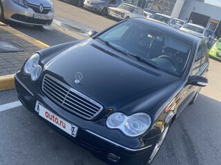 2003 Mercedes-Benz C-Класс 180 Sequentronic II (W203), чёрный, 750000 рублей, вид 5