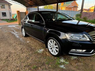 2011 Volkswagen Passat B7, чёрный, 950000 рублей, вид 2