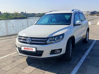 2012 Volkswagen Tiguan I Рестайлинг, белый, 1380000 рублей, вид 1