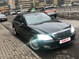 2008 Mercedes-Benz S-Класс 350 Long V (W221), чёрный, 1250000 рублей, вид 1