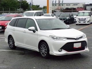 2017 Toyota Corolla Fielder XI (E160, E170, E180) Рестайлинг 1, белый, 914000 рублей, вид 3