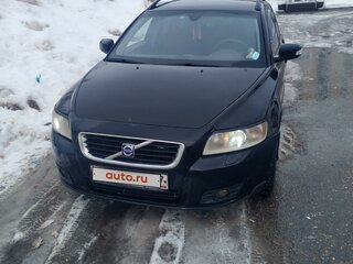 2008 Volvo V50 I Рестайлинг, чёрный, 430000 рублей, вид 1