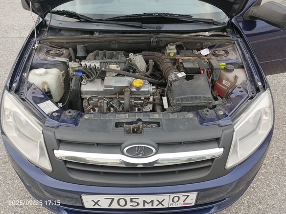 2014 Lada (ВАЗ) Granta I, синий, 395000 рублей - вид 25