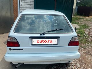 1987 Volkswagen Golf II, белый, 350000 рублей, вид 1