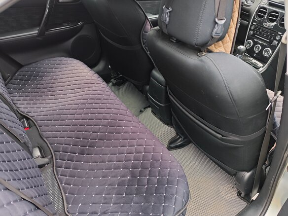 2007 Mazda 6 I (GG) Рестайлинг, серебристый, 730000 рублей - вид 11