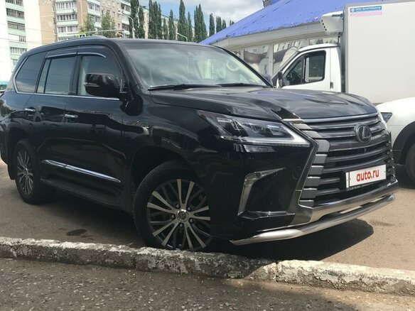 2018 Lexus LX 570 III Рестайлинг 2, чёрный, 12500000 рублей - вид 5