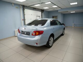 2008 Toyota Corolla X (E140, E150), голубой, 699000 рублей, вид 3