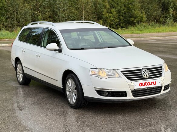 2009 Volkswagen Passat EcoFuel B6, белый