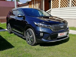 2018 Kia Sorento III Prime Рестайлинг, синий, 3140000 рублей, вид 2