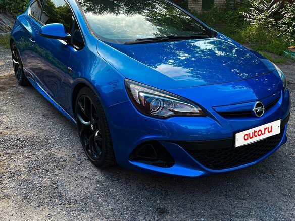 2013 Opel Astra OPC J, синий, 1300000 рублей