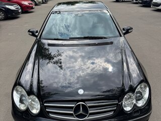 2007 Mercedes-Benz CLK-Класс 350 II (W209) Рестайлинг, чёрный, 790000 рублей, вид 3