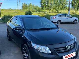 2008 Toyota Corolla X (E140, E150), чёрный, 600000 рублей, вид 4