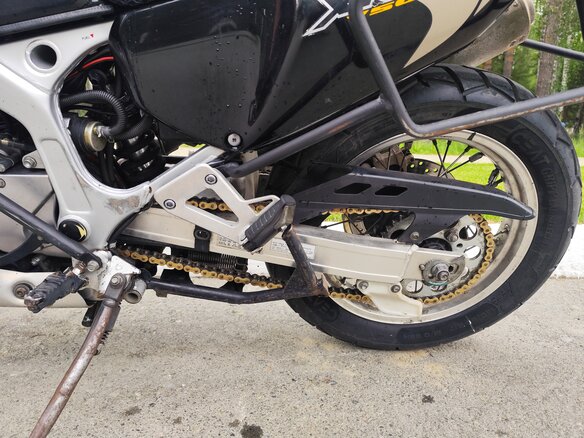 2003 Honda XRV 750 Africa Twin, чёрный, 499000 рублей - вид 5