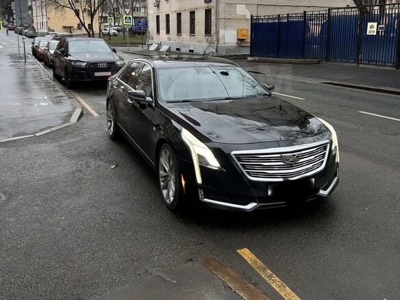 2017 Cadillac CT6 I, чёрный, 2490000 рублей