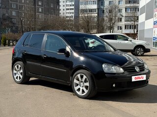 2006 Volkswagen Golf V, чёрный, 435000 рублей, вид 3