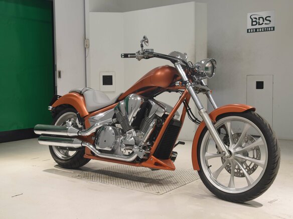 2011 Honda VT 1300CX Fury, оранжевый, 840000 рублей - вид 3