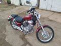 1993 Yamaha XV400 Virago, пурпурный, 255000 рублей - вид 4