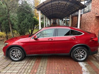 2017 Mercedes-Benz GLC Coupe 250 I (C253), красный, 3870000 рублей, вид 4