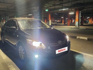 2008 Toyota Corolla X (E140, E150), чёрный, 630000 рублей, вид 2