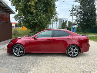 2010 Lexus IS 250 II Рестайлинг 2, красный, 1500000 рублей, вид 4