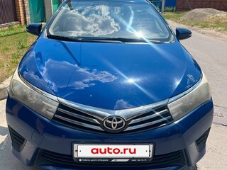 2013 Toyota Corolla XI (E160, E170, E180), синий, 1000000 рублей, вид 1
