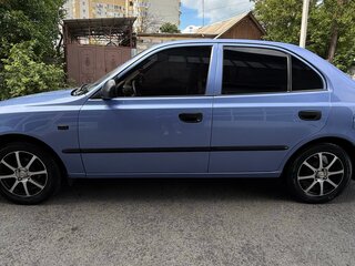 2004 Hyundai Accent ТагАЗ II, фиолетовый, 450000 рублей, вид 4