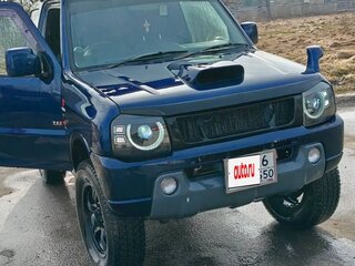 2009 Suzuki Jimny Kei car III Рестайлинг 1, синий, 750000 рублей, вид 4