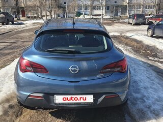 2012 Opel Astra GTC J Рестайлинг, голубой, 870000 рублей, вид 5