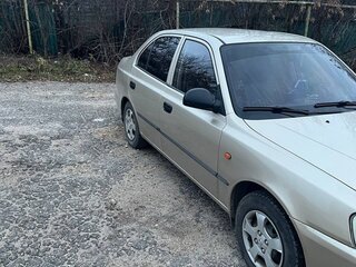 2007 Hyundai Accent ТагАЗ II, бежевый, 300000 рублей, вид 2