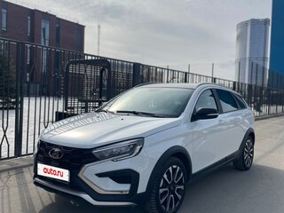 2024 Lada (ВАЗ) Vesta SW Cross I Рестайлинг (NG), белый, 1400000 рублей, вид 2