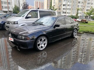 1997 BMW 5 серии 520i IV (E39), чёрный, 430000 рублей, вид 1