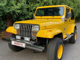 1993 Jeep Wrangler I (YJ), жёлтый, 4500000 рублей, вид 2
