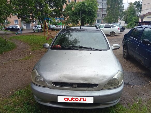 2002 Kia Rio I, серебристый, 95000 рублей - вид 1