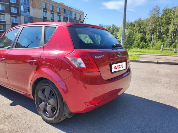 2011 Kia Ceed I Рестайлинг, красный - вид 7