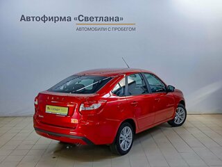 2022 Lada (ВАЗ) Granta I Рестайлинг, красный, 737000 рублей, вид 4