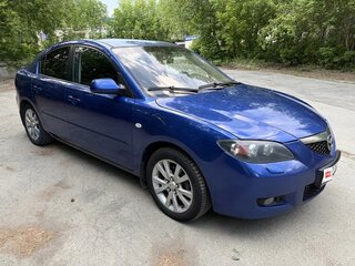 2006 Mazda 3 I (BK) Рестайлинг, синий, 707000 рублей, вид 1