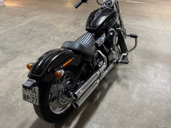 2021 Harley-Davidson Softail Standard, чёрный, 1625000 рублей - вид 2