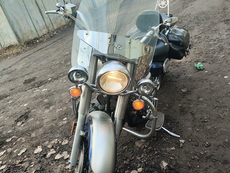 2007 Yamaha XV 1700 Road Star, серебристый, 700000 рублей, вид 2