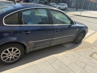 2003 Volkswagen Passat B5 Рестайлинг, синий, 400000 рублей, вид 3