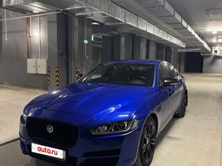 2017 Jaguar XE I, синий, 2300000 рублей, вид 1