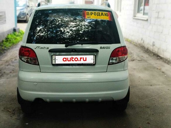 2016 Ravon Matiz, серый - вид 5