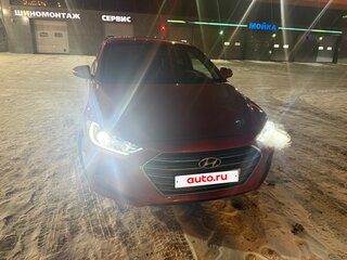 2016 Hyundai Elantra VI (AD), красный, 1250000 рублей, вид 2