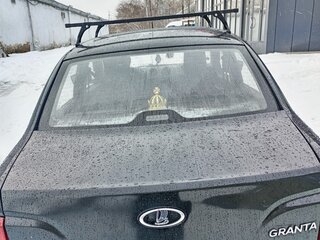 2015 Lada (ВАЗ) Granta I, чёрный, 370000 рублей, вид 5