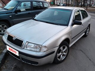 2002 Skoda Octavia I (A4) Рестайлинг, серебристый, 280000 рублей, вид 1